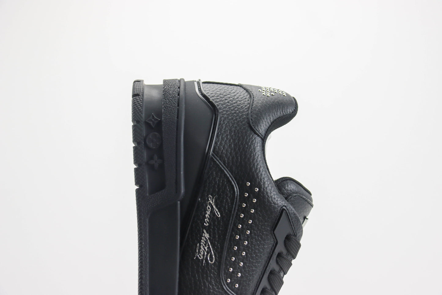 Louis Vuitton LV Trainer Black Calf Leather