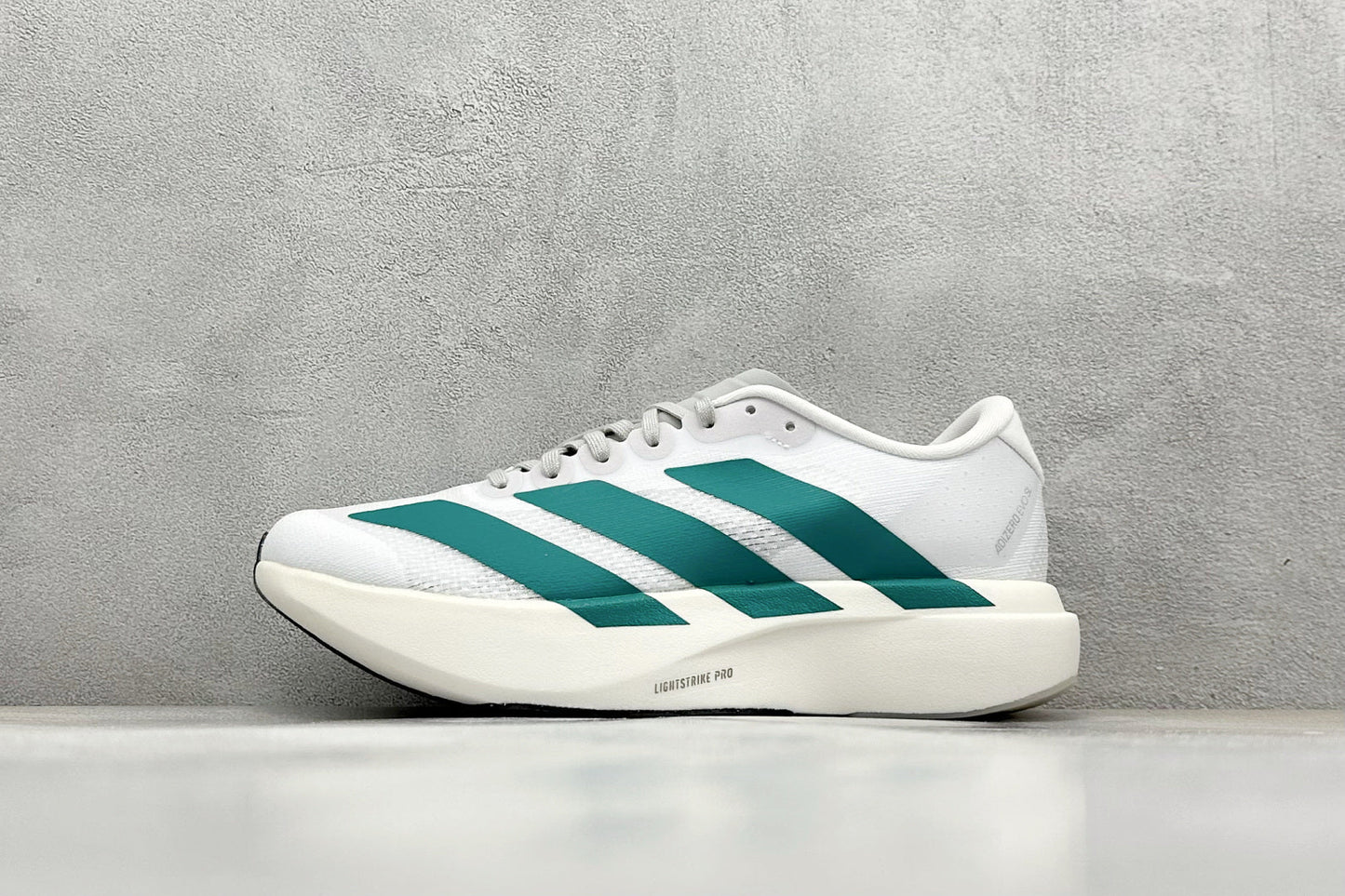 Adidas Adizero EVO SL White Pure & Teal Grey