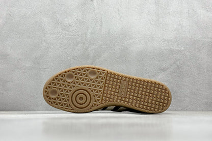 Adidas Originals Samba OG  Brown Putty Grey Gold Metallic