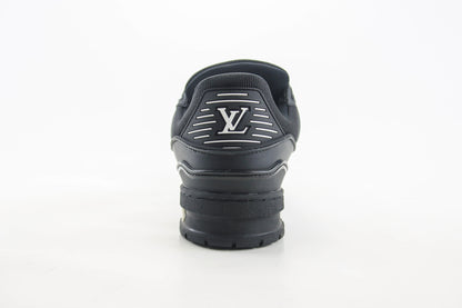 Louis Vuitton Trainer Black Embossed Monogram