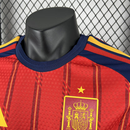 Spain 2026 World Cup Home Jersey Player Version Mens