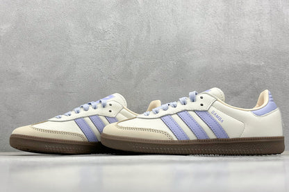 Adidas Originals Samba Cream White Violet
