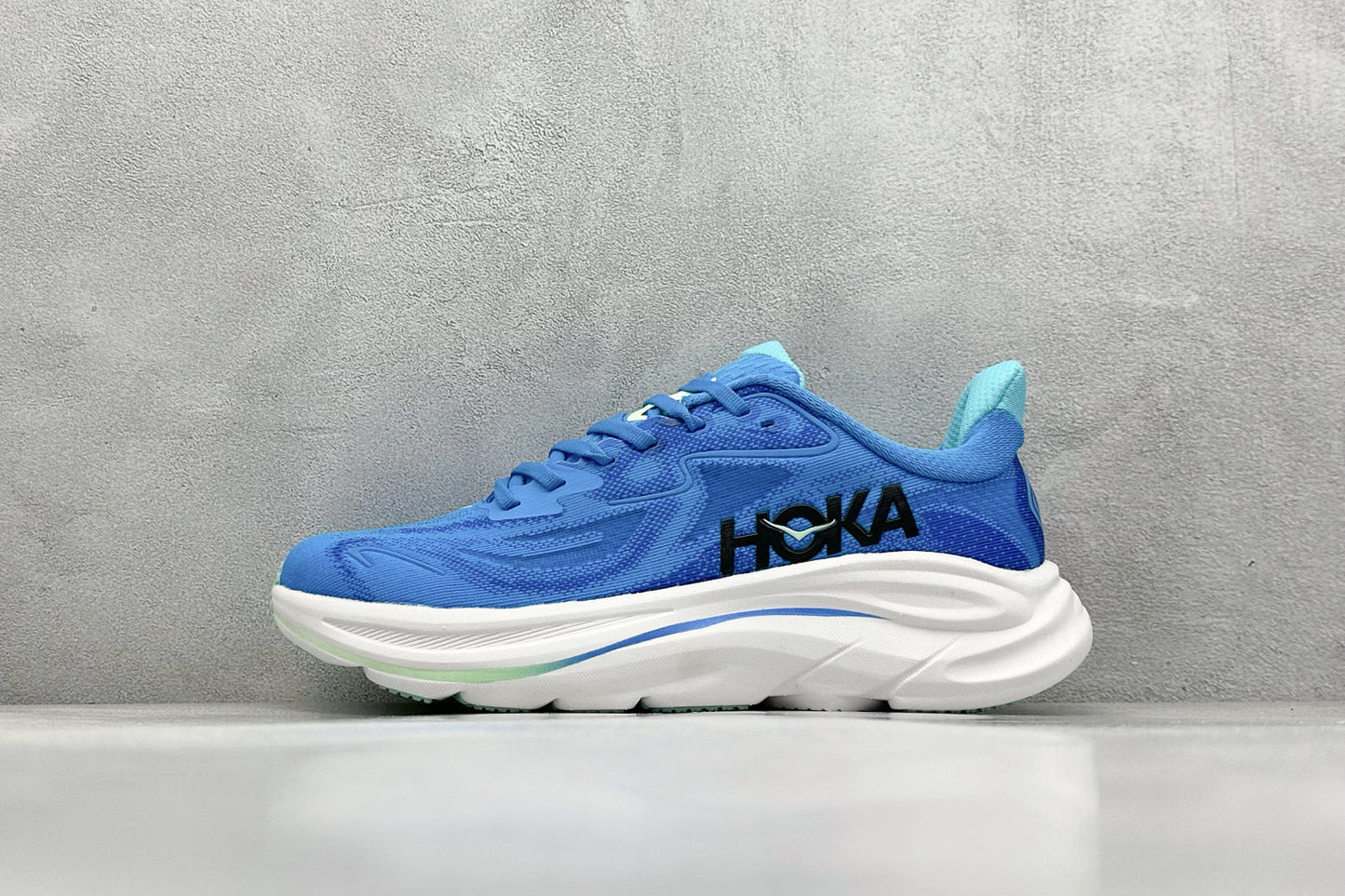 HOKA Clifton 10 X-Wide Blue Skyward Blue
