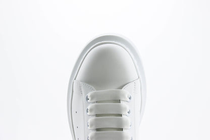 Alexander McQueen Oversized Sneaker Transparent Heel White Blue