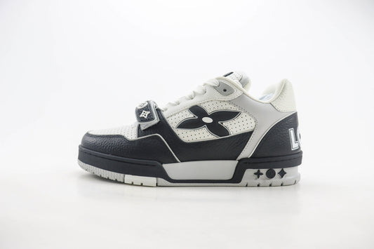 Louis Vuitton LV Trainer Black Perforated Calf Leather