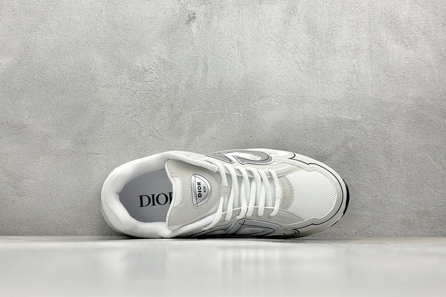 Dior B30 White Technical Mesh