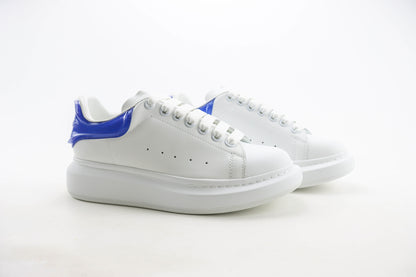 Alexander McQueen Oversized Sneaker Transparent Heel White Blue