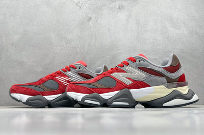 New Balance 9060 Carbon Grey Red