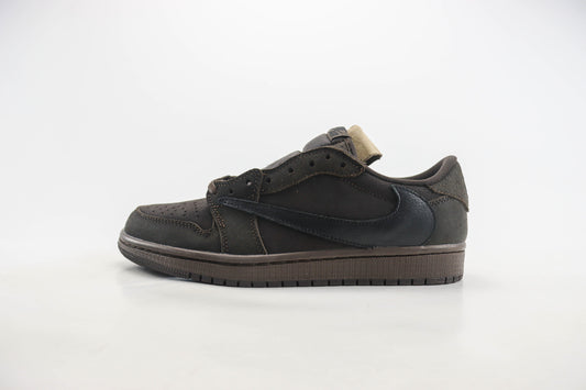 Nike Air Jordan 1 x Travis Scott Velvet Brown and Dark Mocha