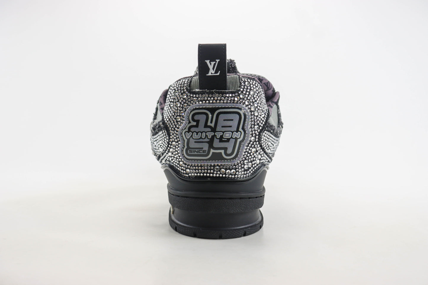 Louis Vuitton Skate Trainer Black Swarovski Monogran