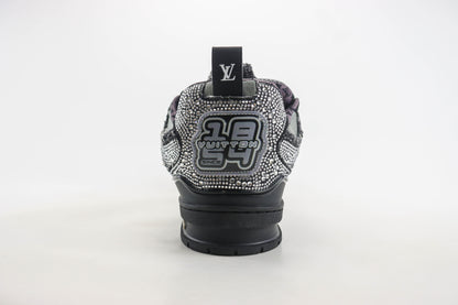 Louis Vuitton Skate Trainer Black Swarovski Monogran