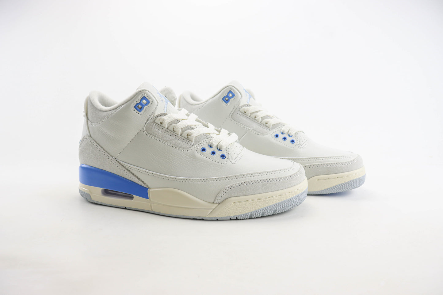 Nike Air Jordan 3 Retro Lucky Shorts Smmt Wht Hydrogen Blue