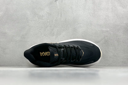 HOKA Clifton 10 Black Rose Gold