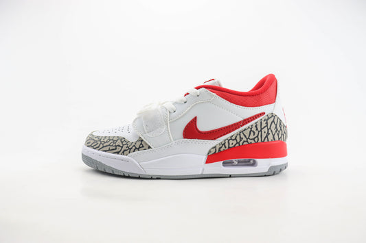 Nike Air Jordan 4 Retro OG Legacy White Gym Red