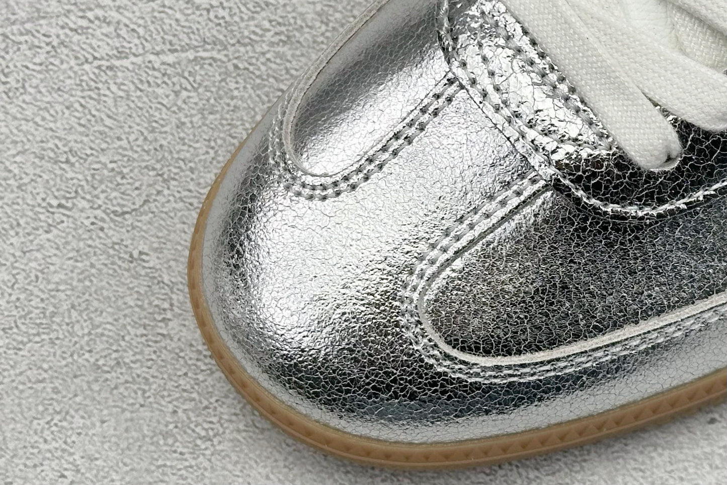 Adidas Samba Metallic Silver