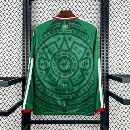 Mexico 2026 World Cup Home Long Sleeve Jersey Mens