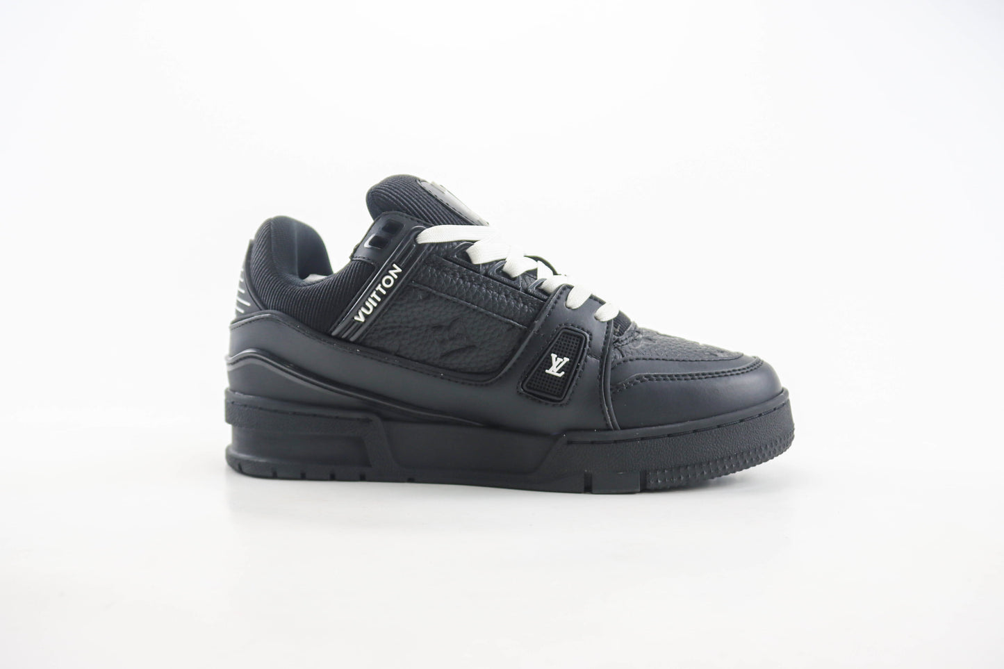 Louis Vuitton Trainer Black Embossed Monogram