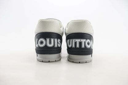 Louis Vuitton LV Trainer Black Perforated Calf Leather