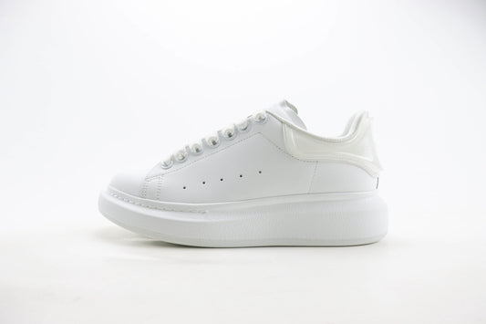 Alexander McQueen Oversized Sneaker Transparent Heel White