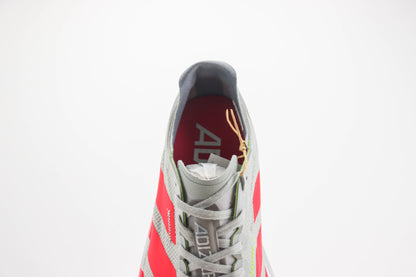 Adidas Adizero Adios Pro 4 Silver Metallic Lucid Red Grey Two