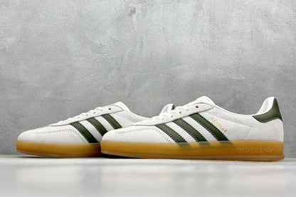 Adidas Gazelle Cream White Collegiate Green Gum