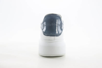 Alexander McQueen Oversized Sneaker Transparent Heel White Black