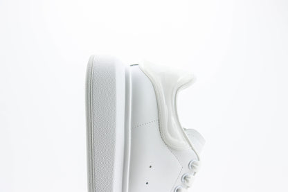 Alexander McQueen Oversized Sneaker Transparent Heel White