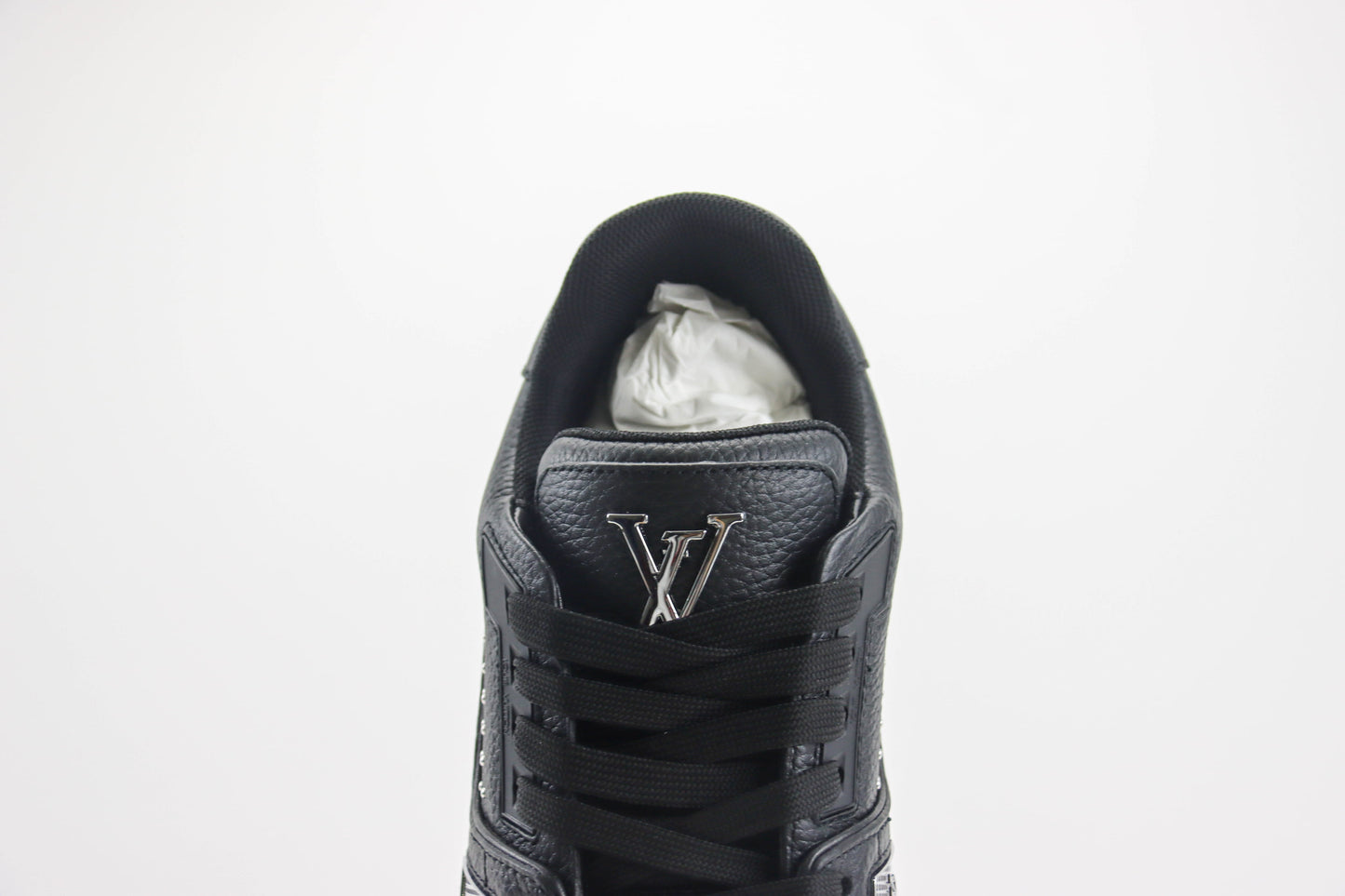 Louis Vuitton LV Trainer Black Calf Leather