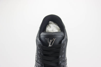 Louis Vuitton LV Trainer Black Calf Leather