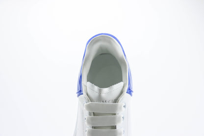 Alexander McQueen Oversized Sneaker Transparent Heel White Blue