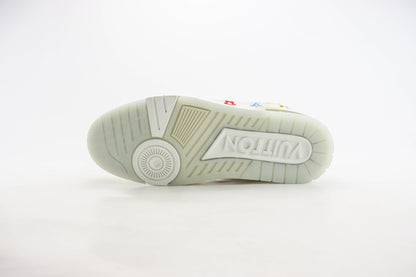 Louis Vuitton LV Trainer Takashi Murakami White