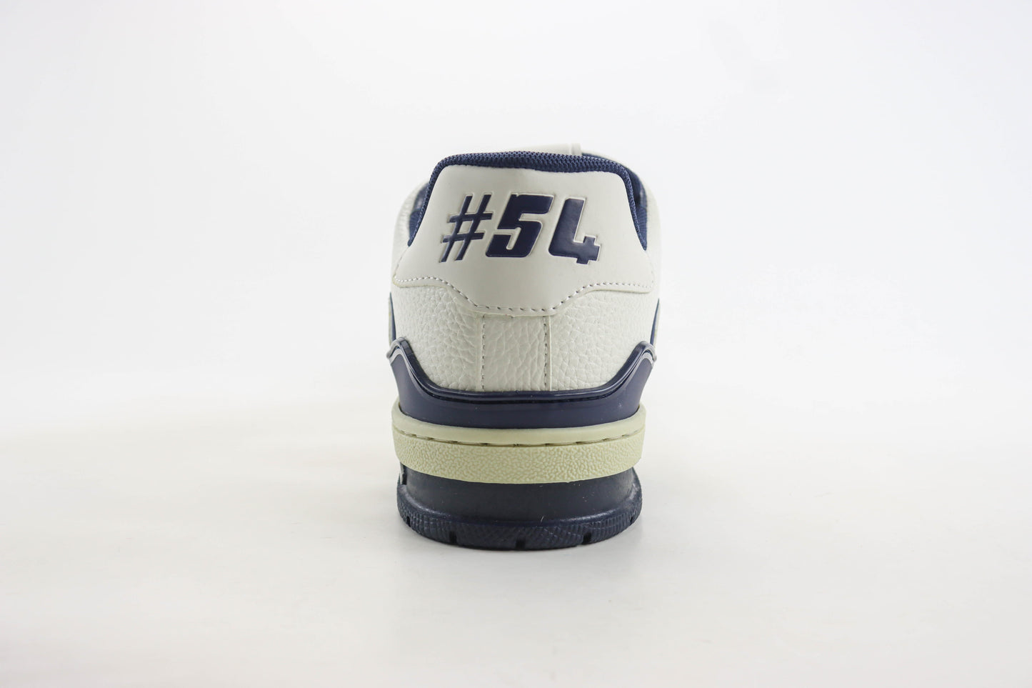Louis Vuitton Trainer #54 Signature White Marine