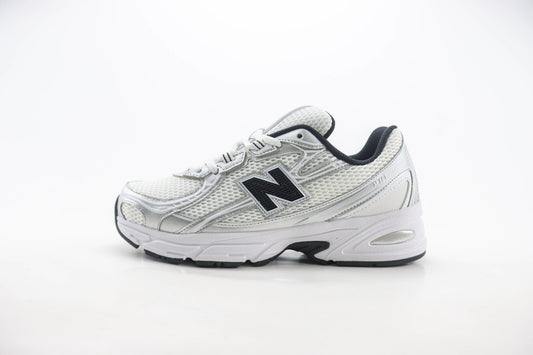 New Balance 740 White & Silver