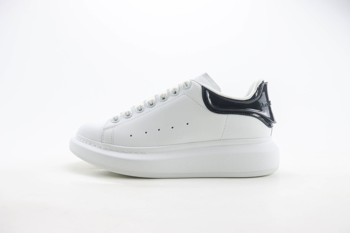Alexander McQueen Oversized Sneaker Transparent Heel Black