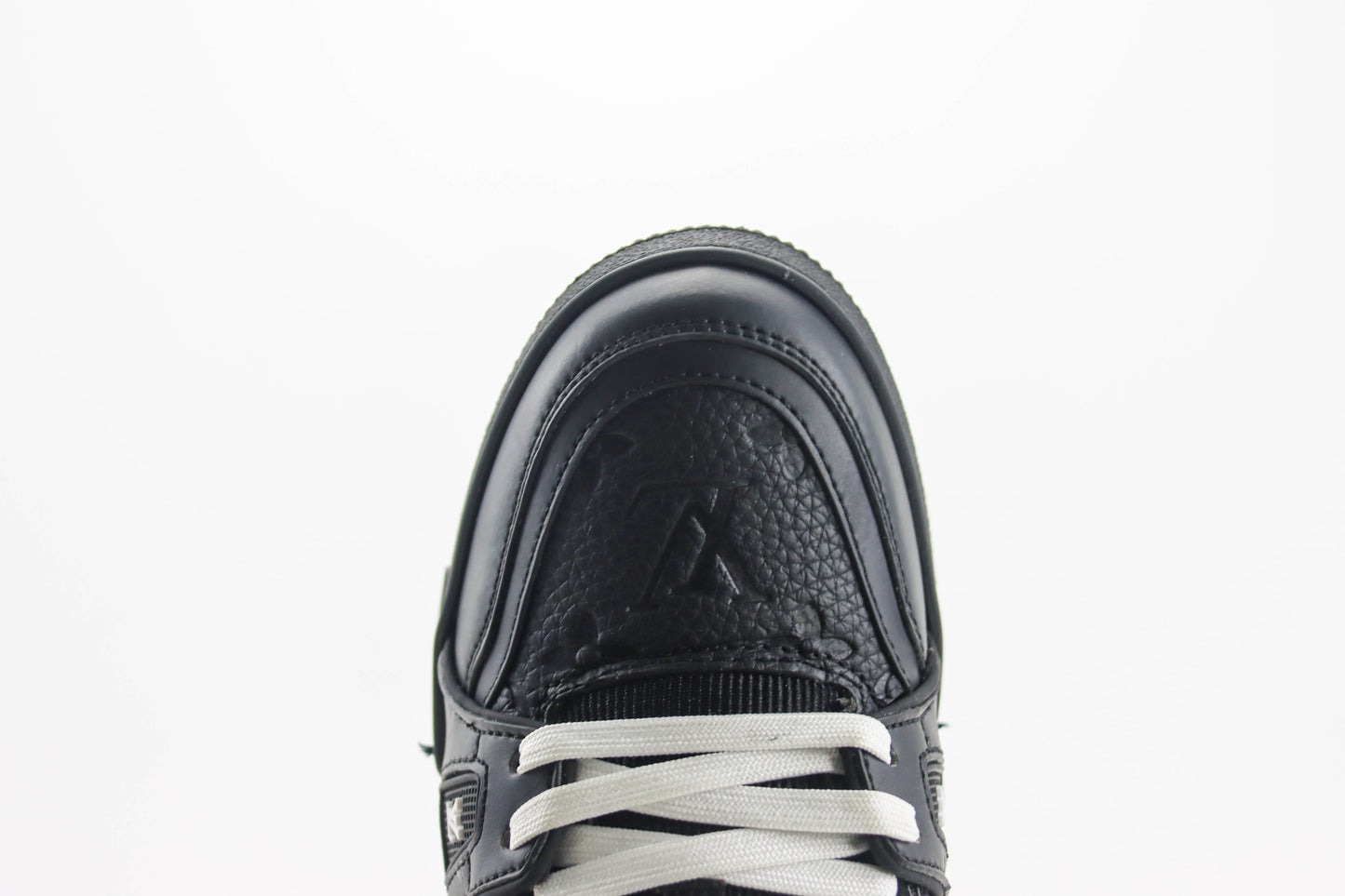 Louis Vuitton Trainer Black Embossed Monogram
