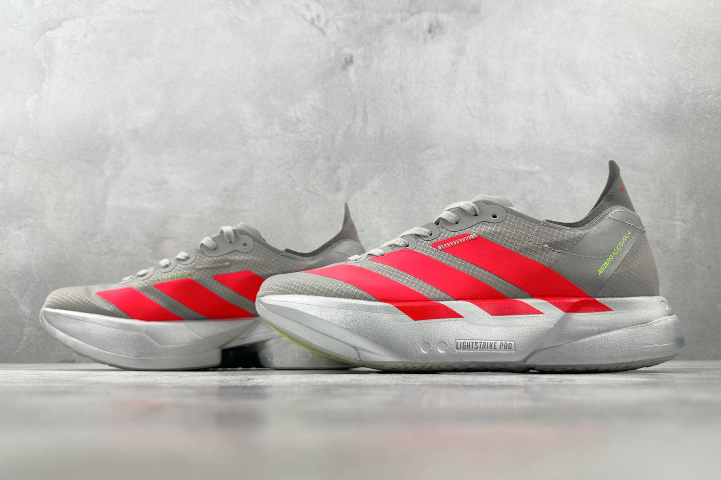 Adidas Adizero Adios Pro 4 Silver Red