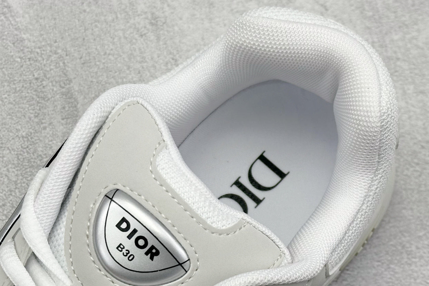 Dior B30 White Technical Mesh