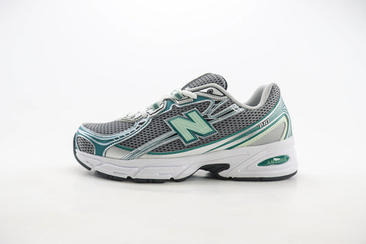 New Balance 740 Silver Metallic Spruce Clay Mesh
