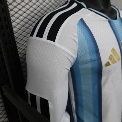 Argentina 2026 World Cup Home Long Sleeve Jersey Player Version Mens
