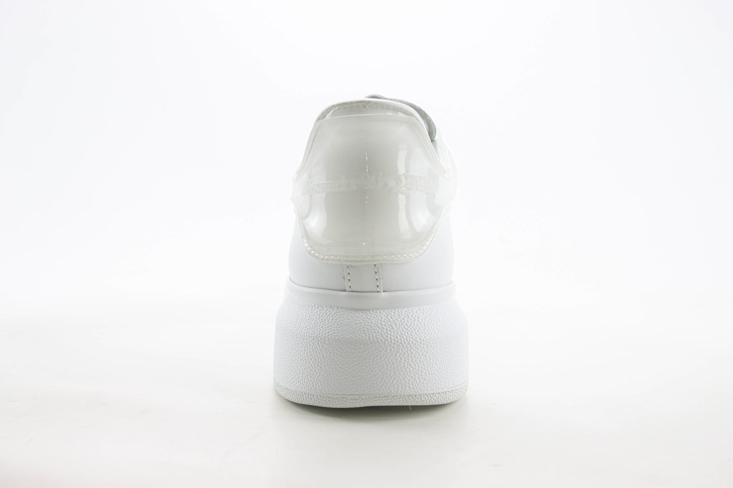Alexander McQueen Oversized Sneaker Transparent Heel White