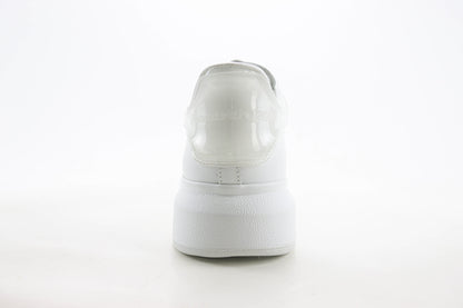 Alexander McQueen Oversized Sneaker Transparent Heel White