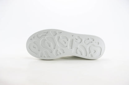 Alexander McQueen Oversized Sneaker Transparent Heel White Blue