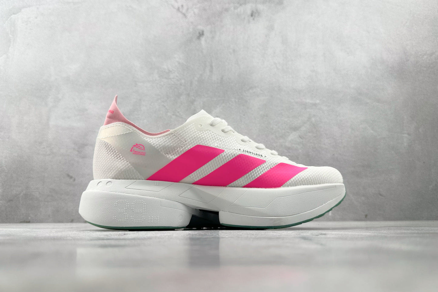 Adidas Adizero Adios Pro 4 White Pink