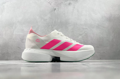 Adidas Adizero Adios Pro 4 White Pink