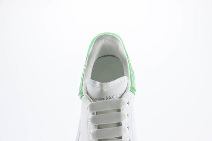 Alexander McQueen Oversized Sneaker Transparent Heel White Green