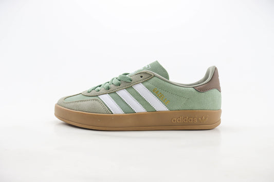 Adidas Gazelle Indoor Pebble Silver Green
