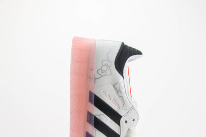 Adidas Hello Kitty x adidas Sambae White Black Clear Pink