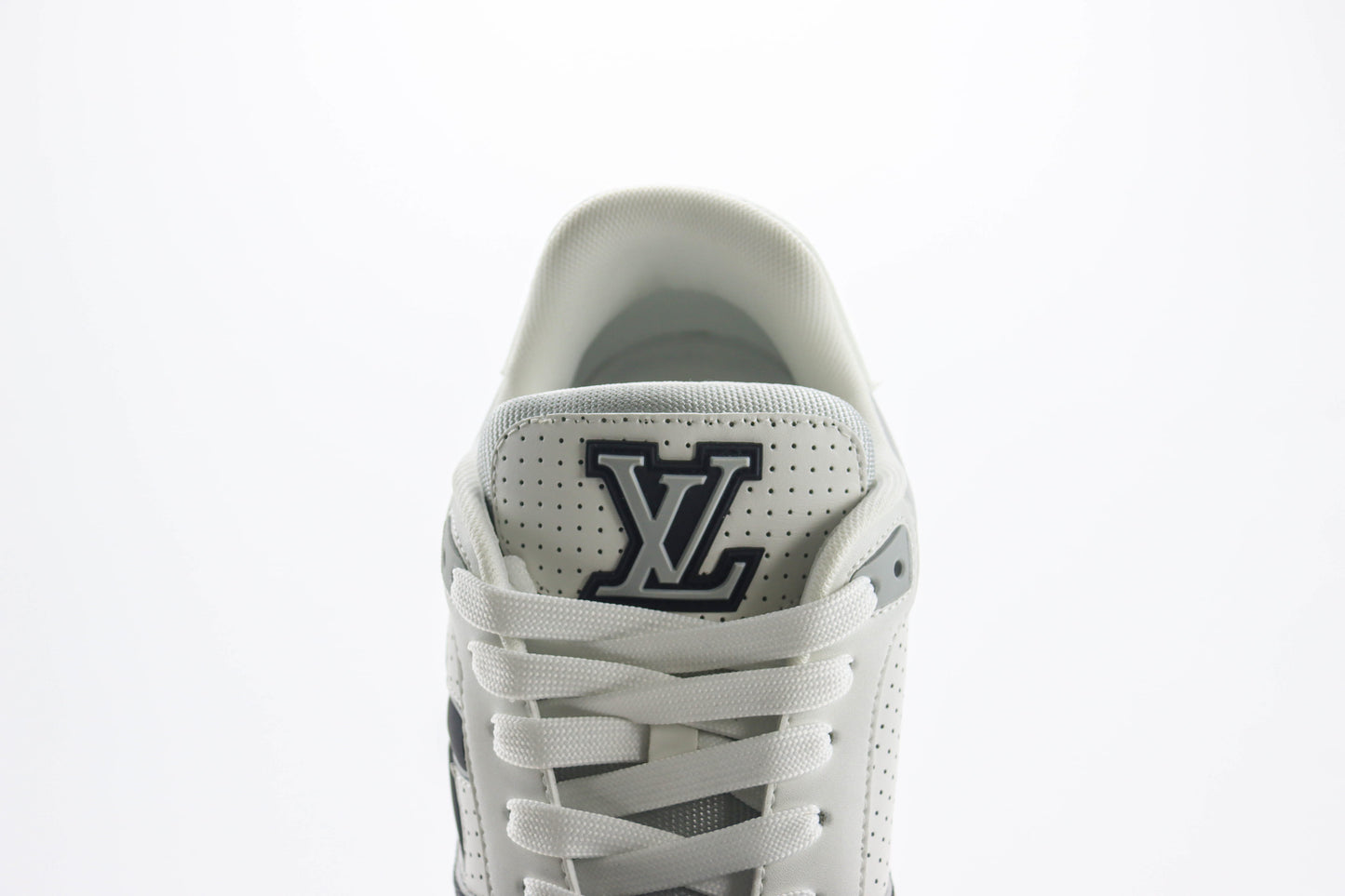 Louis Vuitton LV Trainer Black Perforated Calf Leather