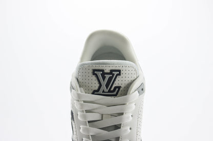Louis Vuitton LV Trainer Black Perforated Calf Leather
