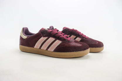 Adidas Originals Samba OG Maroon Off White Gum
